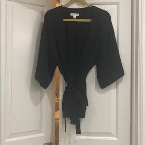 Black Kimono with Belt